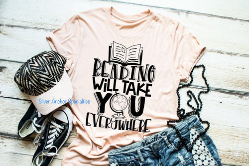 Reading Will Take You Everywhere T-Shirt