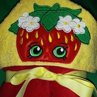 Very Berry Hooded Towel